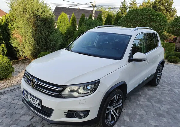 małopolskie Volkswagen Tiguan cena 56500 przebieg: 200000, rok produkcji 2012 z Maków Podhalański